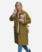 Kate Winslet NYC 2025 Long Coat