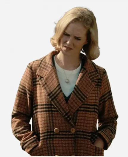 Kay Scarpetta (Past) TV Series Scarpetta 2026 Rosy McEwen Brown Plaid Coat