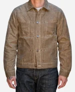 Kayce Dutton Marshals 2026 Brown Waxed Jacket