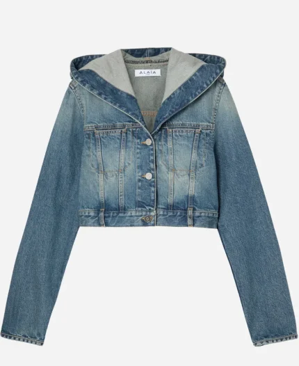 Kerry Washington Imperfect Women 2026 Eleanor Blue Hooded Denim Jacket