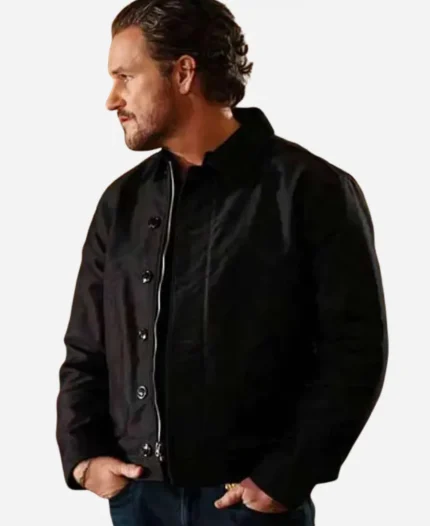 Kevin Kane Law and Order SVU S27 Black Jacket