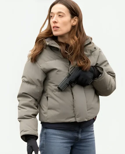 Kim Burgess Chicago Med S11 Puffer Jacket