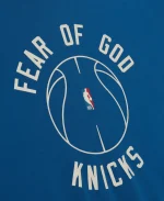 Knicks Fear of God x Barkley L. Hendricks 90’s Blue Hoodie