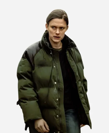 Krista Kosonen Synden 2026 Green Puffer Jacket