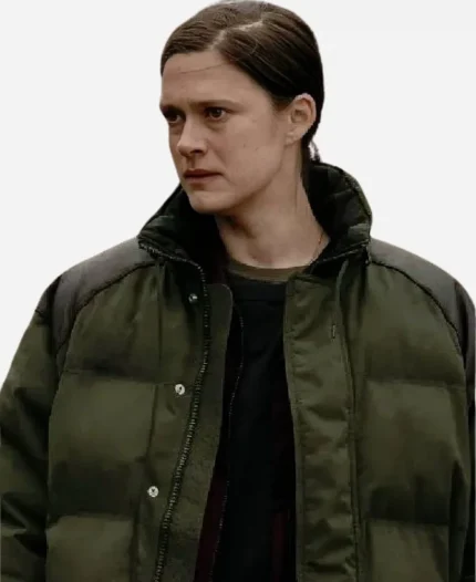 Krista Kosonen TV Series Synden 2026 Dani Green Puffer Jacket 
