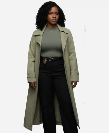 Law and Order SVU S27 Aime Donna Kelly Trench Coat