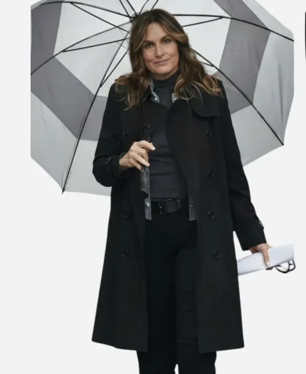 Law and Order SVU S27 Olivia Benson Trench Coat