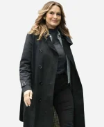 Law and Order SVU S27 Olivia Benson Trench Coat - Black