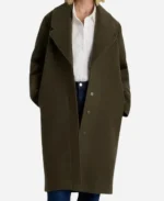 Law and Order SVU S27 Tv Series 2026 Aimé Donna Kelly Green Wool Coat