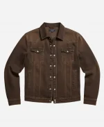 Ledger Ward Reminders of Him 2026 Brown Denim Jacket