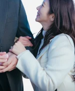 Lee Joo-bin TV Series 2026 Spring Fever S01 Yoon Bom White Trench Wool Coat