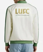 Leeds United St Patricks Day Tricot Off White Track Jacket