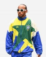 Lewis Hamilton Brazil Umbro Track Jacket