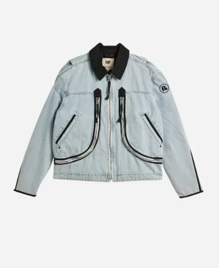 Linus Finch 56 Days Tv Series Dylan Colton Blue Denim Jacket