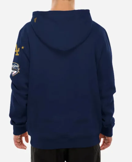 Los Angeles Dodgers New Era 2026 Gold Collection Logo Navy Hoodie
