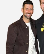 Los Angeles Lakers Game 2026 Novak Djokovic Black Jacket