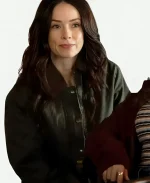 Louisa Gavin Best Medicine 2026 Green Cotton Jacket