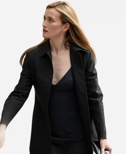 Love Story 2026 Carolyn Bessette Black Trench Coat