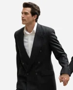 Love Story 2026 Paul Anthony Kelly Black Strip Suit