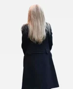 Love Story S01 Carolyn Bessette Black Wool Trench Coat