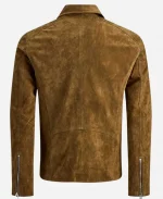  Love is Blind S10 Devonta Anderson Brown Suede Leather Jacket