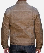Luke Grimes Marshals 2026 Brown Waxed Jacket