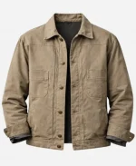 Luke Grimes Marshals 2026 Kayce Dutton Brown Jacket