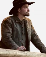 Luke Grimes Tv Series Marshals 2026 Kayce Dutton Brown Cotton Jacket