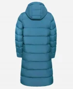 Mackenyu One Piece S02 Blue Puffer Hooded Coat