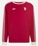Manchester United x Adidas Originals Crew Red Sweatshirt - Jacket Era