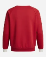 Manchester United x Adidas Originals Crew Sweatshirt - Red