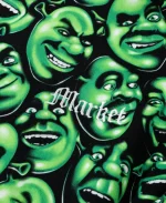 Market x Sherek Aop Black & Green Hoodie