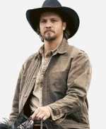 Marshals 2026 Kayce Dutton Brown Cotton Jacket