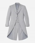 Max Irons Tv Series Young Sherlock 2026 Mycroft Holmes Grey Stripped Blazer