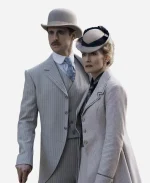 Max Irons Young Sherlock Grey Blazer