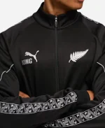 Men's New Zealand World Cup 2026 Puma King Anthem Black Jacket