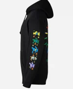 Men's Nike Oregon Ducks Grateful Ducks Rainbow Spiral Black Pullover Hoodie