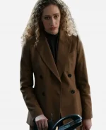 Micaela Diamond 2026 Elsbeth S03 Brown Blazer