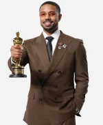 Michael B Jordan 2026 Vanity Fair Oscar Party Suit - Jacket Era