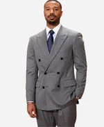 Michael B. Jordan 32nd Actor Awards Grey Suit