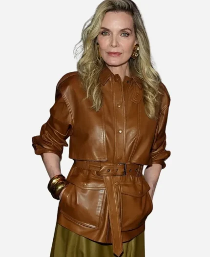 Michelle Pfeiffer The Madison Premiere Leather Jacket