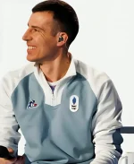 Milan-Cortina Olympics Winter Olympics Double-Sided Zip Collar Polo Shirt