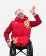 Milano Cortina 2026 Paralympic Winter Games Ivan Golubkov Team Russia Red Vest