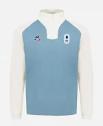 Milano-Cortina 2026 Winter Olympic Team France Long-Sleeved Polo Shirt