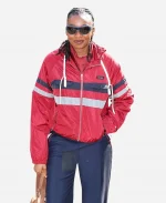 Miu Miu Fall 2026 Paris fashion Week Little Simz Red Jacket