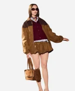 Miu Miu Fall 2026 Red Carpet Fashion Sofia Carson Jacket