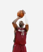 NBA 2026 Washington Wizards Vs Miami Heat Bam Adebayo Red Jersey