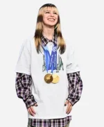 NBC Tonight Show Alyssa Liu White T-Shirt