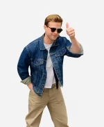 NYC 2026 Leo Woodall Denim Jacket