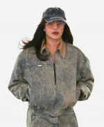 NYC 2026 Priyanka Chopra Denim Bomber Jacket - Jacket Era
